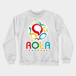 Rola Languages logo Crewneck Sweatshirt